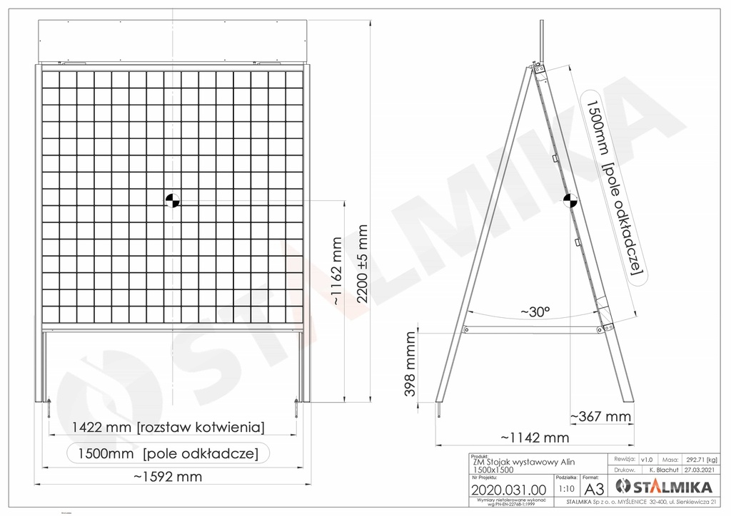 Stalmika-ekspozytor-na-kostke-brukowa-alin-bez-maskownic-rysunek-techniczny